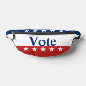 Stemming rood wit en blauw met sterren heuptasje (Liggend)