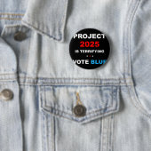Stemming Save Democracy Stop Project 2025 1 Ronde Button 5,7 Cm (In situ)