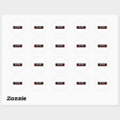 Stemming Save Democracy Stop Project 2025 2 Ronde Sticker (Vel)