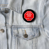Stemming Save Democracy Stop Project 2025 Ronde Button 5,7 Cm (In situ)