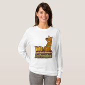 Stemming: scooby Dooby Doo voor President T-shirt (Voorkant volledig)