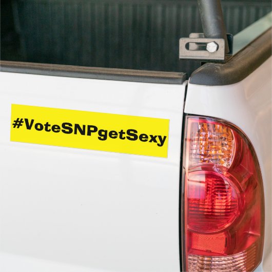 Stemming SNP Bumpersticker (Op Truck)