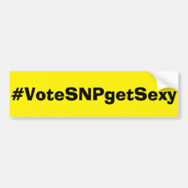 Stemming SNP Bumpersticker