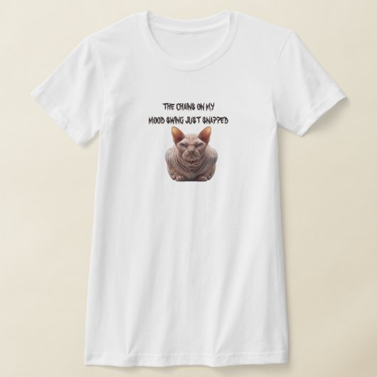 Stemming Sphynx Kat T-shirt (Laagn)