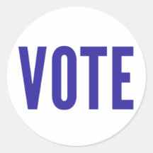 Stemming: stemming (blauw)