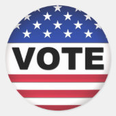 Stemming - Sticker (Voorkant)