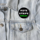 STEMMING STRIPE RONDE BUTTON 5,7 CM (In situ)