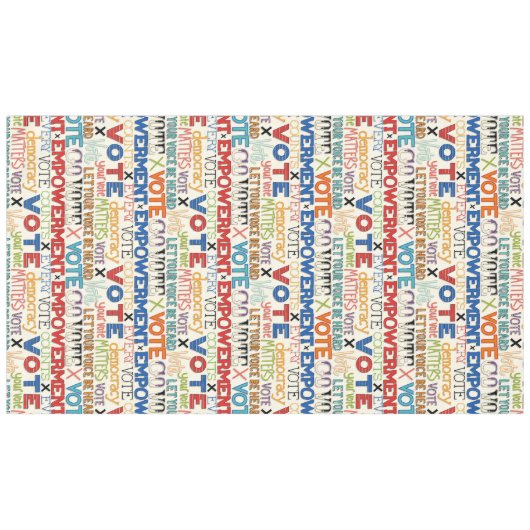 STEMMING TAFELKLEED (Voorkant (Horizontaal))