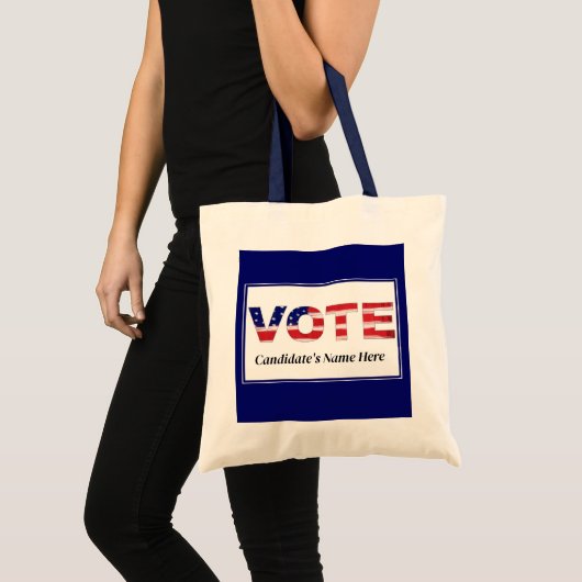 Stemming Tote Bag (Voorkant (product))