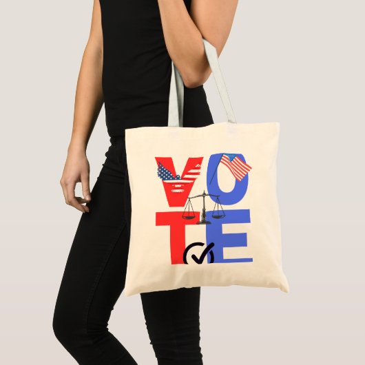 Stemming Tote Bag (Voorkant (product))