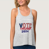 Stemming: TRUMP 2024 plus Tanktops van grootte (Voorkant)