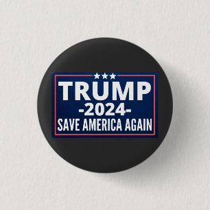 stemming, trump 2024, trump2024, 2024, trump 2020 ronde button 3,2 cm