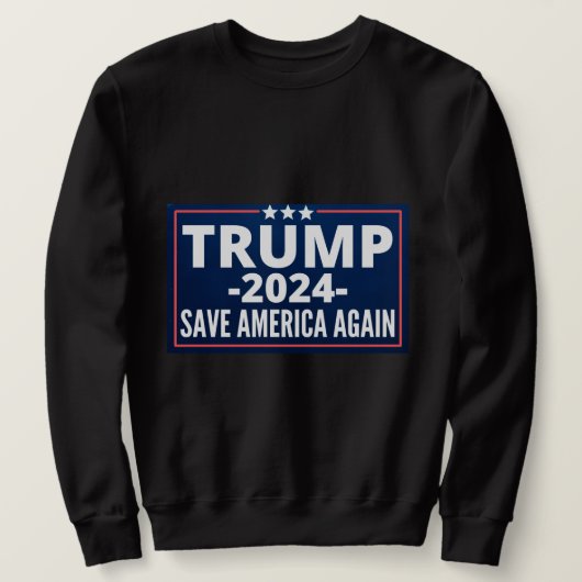 stemming, trump 2024, trump2024, 2024, trump 2020 trui (Design voorkant)