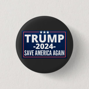 stemming, trump 2024, trump 2024, 2024, trump 2020 ronde button 3,2 cm