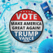 Stemming Trump Vance 2024 Papieren Bordje (Feest)