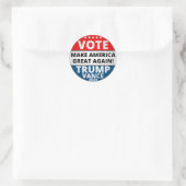 Stemming Trump Vance 2024 Ronde Sticker (Tas)