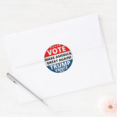 Stemming Trump Vance 2024 Ronde Sticker (Envelop)