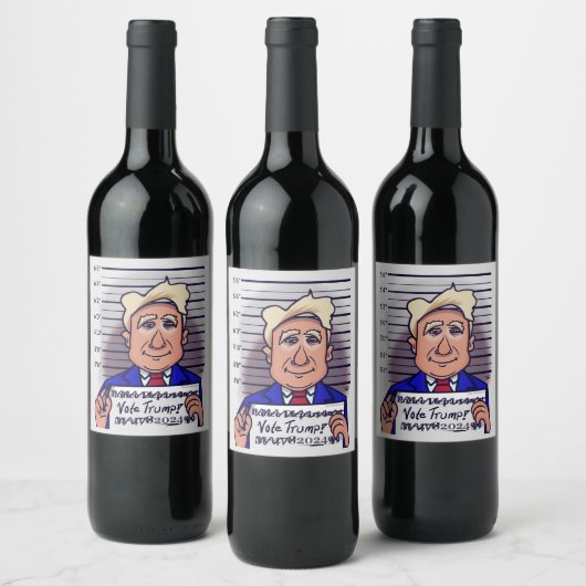 Stemming: Trump Wine Labels Wijn Etiket (Flessen)