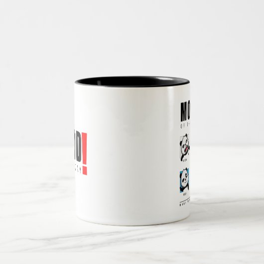 Stemming! Tweekleurige Koffiemok (Center)