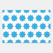 Stemming van blauw. Cadeaupapier Vellen Set (Voorkant 2)