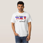 Stemming van de derde partij: Pizza Party Shirt! T-shirt (Voorkant volledig)