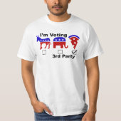 Stemming van de derde partij: Pizza Party Shirt! T-shirt (Voorkant)
