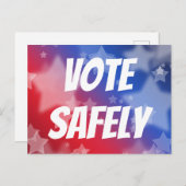 Stemming veilig briefkaart (Voorkant / Achterkant)