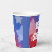 Stemming veilig papier papieren bekers (Rechts)