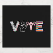 Stemming verboden boeken Reproductieve rechten BLM Bier Etiket (Enkel label)