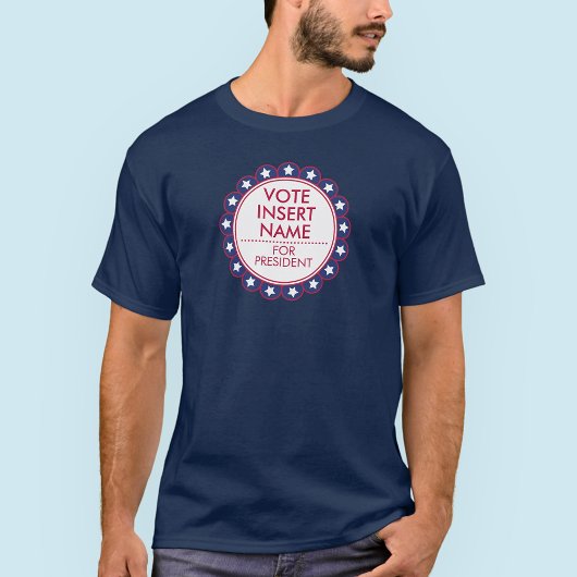 Stemming Verkiezing Aangepaste T-shirt politieke c
