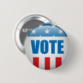 Stemming Verkiezingsdag VS Ronde Button 5,7 Cm (Voorkant /achterkant)
