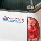 Stemming voor Boxer Bumpersticker (Op Truck)