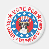 Stemming voor Boxer Magneet (Voorkant)