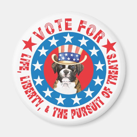 Stemming voor Boxer Magneet (Voorkant)