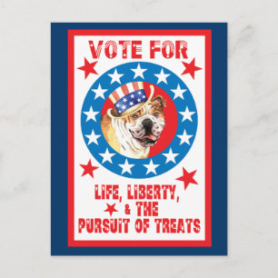 Stemming voor Bulldog Briefkaart