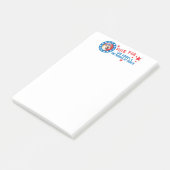 Stemming voor Bulldog Post-it® Notes (Schuin)
