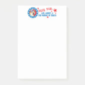 Stemming voor Bulldog Post-it® Notes (Voorkant)