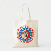 Stemming voor Bulldog Tote Bag (Voorkant)