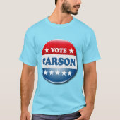 Stemming voor Carson 2016 T-shirt (Voorkant)