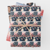 Stemming voor dameskrapppapier inpakpapier vel (In situ)