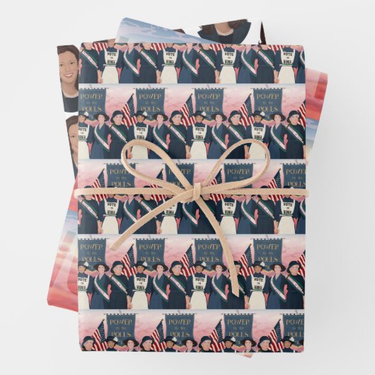 Stemming voor dameskrapppapier inpakpapier vel (In situ)