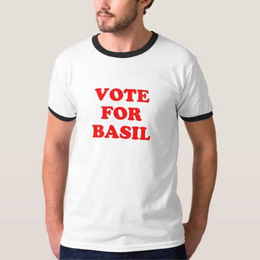 Stemming voor de basis t-shirt (Voorkant)