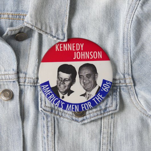 Stemming voor de Button van de Kennedyverkiezingen (In situ)