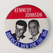 Stemming voor de Button van de Kennedyverkiezingen (Voorkant)