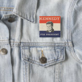 Stemming voor de Button van de Kennedyverkiezingen (In situ)