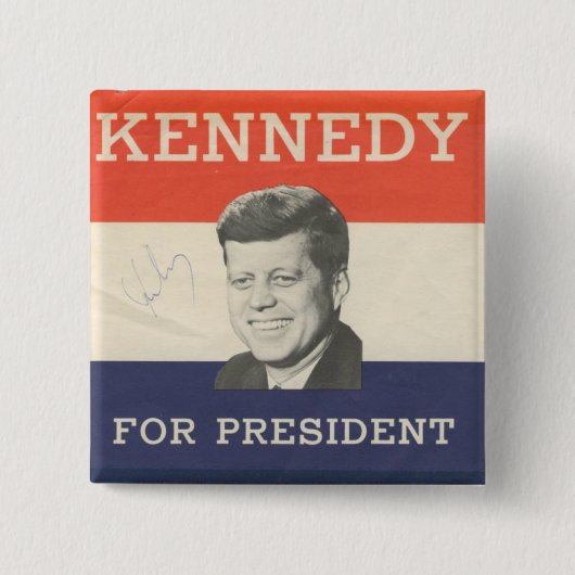 Stemming voor de Button van de Kennedyverkiezingen (Voorkant)