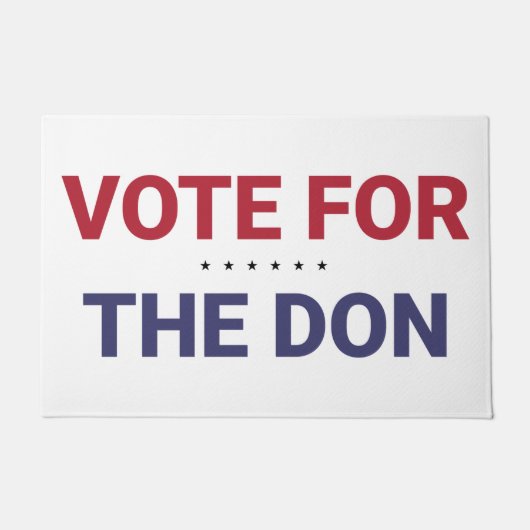 Stemming voor de Don (2020: Amerikaanse verkiezing Deurmat (Voorkant)