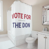 Stemming voor de Don (2020: Amerikaanse verkiezing Douchegordijn (In situ)