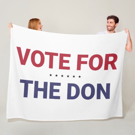 Stemming voor de Don (2020: Amerikaanse verkiezing Fleece Deken (In situ)