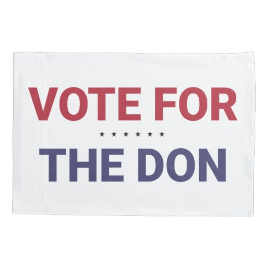 Stemming voor de Don (2020: Amerikaanse verkiezing Kussensloop (Achterkant)